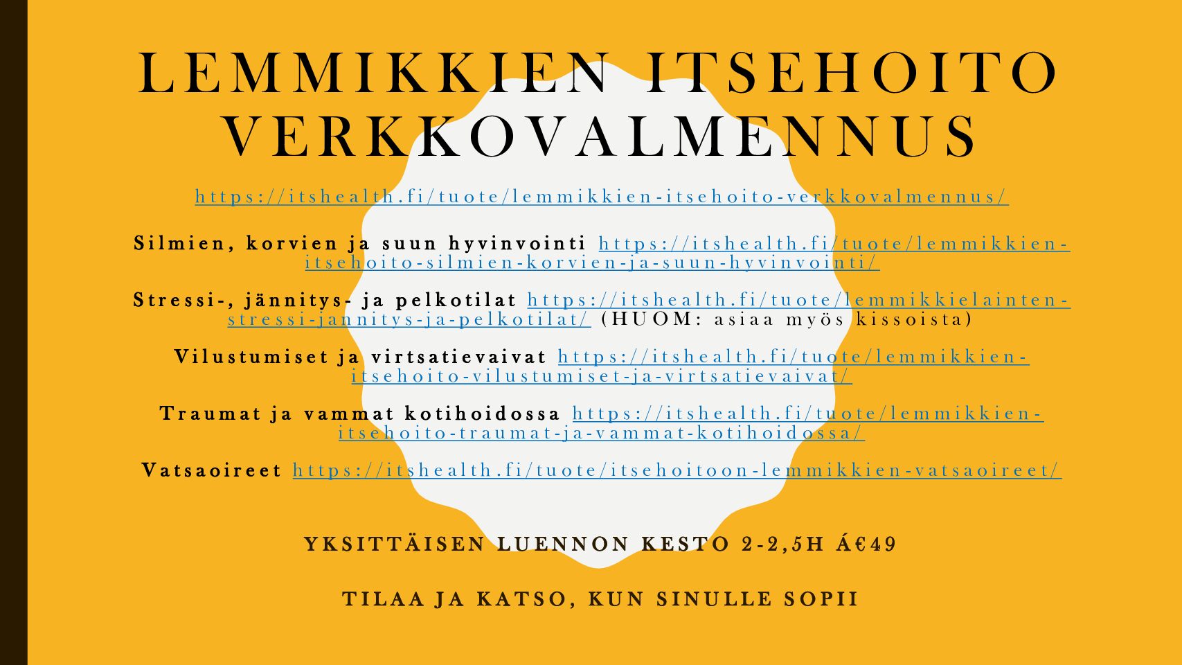 Verkkovalmennuslinkit